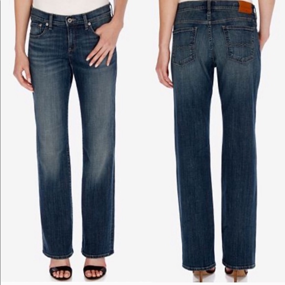 Lucky Brand Denim - SOLD! LUCKY BRAND Rider Fit Relaxed Jeans- 10